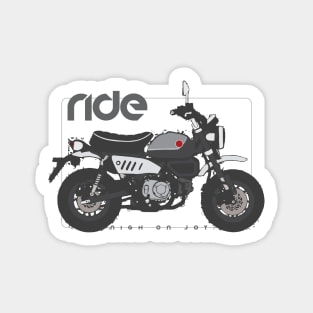 Ride mini black Sticker